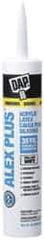 DAP - 10.1 oz Cartridge White Acrylic & Latex Caulk - -20 to 180°F Operating Temp, 30 min Tack Free Dry Time - Benchmark Tooling