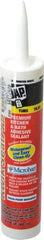 DAP - 10.1 oz Cartridge White Acrylic & Latex Caulk - -30 to 180°F Operating Temp, 30 min Tack Free Dry Time - Benchmark Tooling