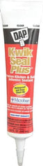 DAP - 5.5 oz Tube Clear Acrylic & Latex Caulk - -30 to 180°F Operating Temp, 30 min Tack Free Dry Time - Benchmark Tooling