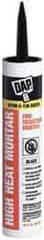 DAP - 10 oz Brick/Mortar Repair - Black, 56 Linear Ft at 1/8" Bead Coverage, Silicate Cement - Benchmark Tooling