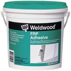 DAP - 128 Fluid Ounce Container, Gray, Tub Synthetic Latex Construction Adhesive - Service Temp from 40 to 60°F, Indoor - Benchmark Tooling