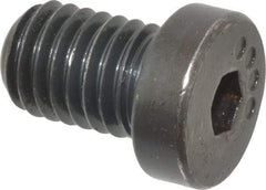 Made in USA - 1/2-13 UNC Hex Socket Drive, Low Socket Cap Screw - Grade 4037 Alloy Steel, Black Oxide Finish, Fully Threaded, 3/4" Length Under Head - Benchmark Tooling