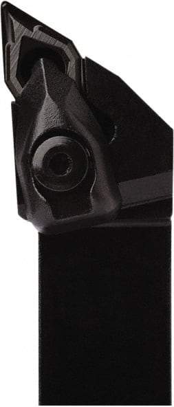 Seco - DDJN, Right Hand Cut, 93° Lead Angle, 25mm Shank Height x 25mm Shank Width, Negative Rake Indexable Turning Toolholder - 150mm OAL, DNM..1104.. Insert Compatibility, Series Dual Clamp - Benchmark Tooling