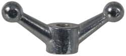 Value Collection - 3/4-10 UNC, Uncoated, Iron Standard Wing Nut - Grade 32510, 4-1/2" Wing Span, 1-7/8" Wing Span, 1-1/8" Base Diam - Benchmark Tooling