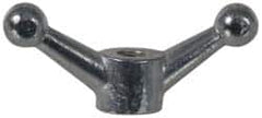 Value Collection - 1/2-13 UNC, Uncoated, Iron Standard Wing Nut - Grade 32510, 4-1/2" Wing Span, 1-7/8" Wing Span, 1-1/8" Base Diam - Benchmark Tooling