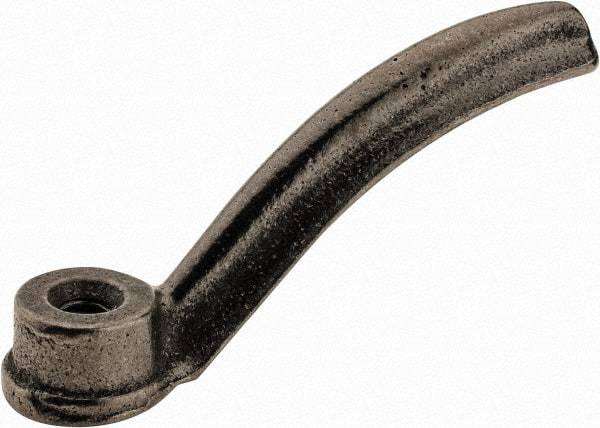 Value Collection - 3/8-16, #2, Ductile Iron Adjustable Clamping Handle Nut - 1" Flange OD - Benchmark Tooling