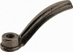 Value Collection - 3/8-16, #2, Ductile Iron Adjustable Clamping Handle Nut - 1" Flange OD - Benchmark Tooling
