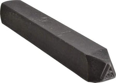 Made in USA - 3/16 Inch Character Size, 32 within a Triangle, Code Stamp - Steel - Benchmark Tooling