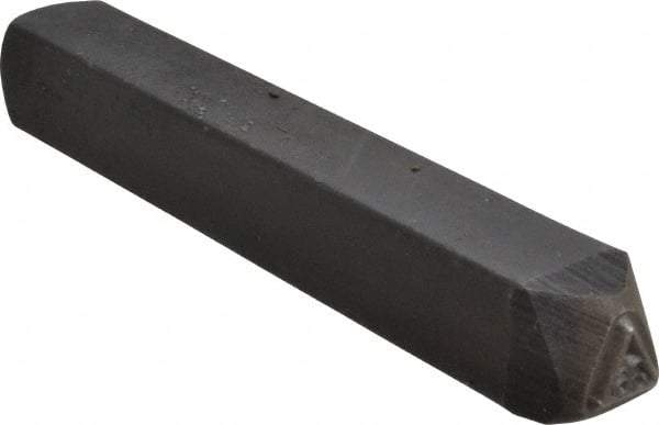 Made in USA - 3/16 Inch Character Size, 36 within a Triangle, Code Stamp - Steel - Benchmark Tooling