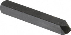 Made in USA - 3/16 Inch Character Size, 45 within a Triangle, Code Stamp - Steel - Benchmark Tooling