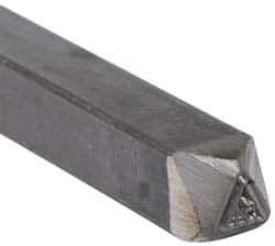 Made in USA - 3/16 Inch Character Size, 54 within a Triangle, Code Stamp - Steel - Benchmark Tooling