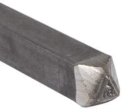 Made in USA - 3/16 Inch Character Size, 61 within a Triangle, Code Stamp - Steel - Benchmark Tooling