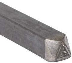 Made in USA - 3/16 Inch Character Size, 64 within a Triangle, Code Stamp - Steel - Benchmark Tooling