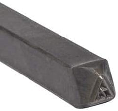 Made in USA - 3/16 Inch Character Size, 71 within a Triangle, Code Stamp - Steel - Benchmark Tooling