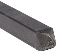 Made in USA - 3/16 Inch Character Size, 83 within a Triangle, Code Stamp - Steel - Benchmark Tooling