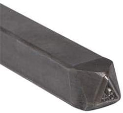 Made in USA - 3/16 Inch Character Size, 84 within a Triangle, Code Stamp - Steel - Benchmark Tooling