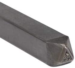 Made in USA - 3/16 Inch Character Size, 88 within a Triangle, Code Stamp - Steel - Benchmark Tooling