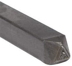 Made in USA - 3/16 Inch Character Size, 89 within a Triangle, Code Stamp - Steel - Benchmark Tooling