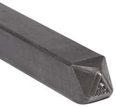 Made in USA - 3/16 Inch Character Size, 91 within a Triangle, Code Stamp - Steel - Benchmark Tooling