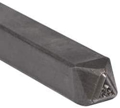 Made in USA - 3/16 Inch Character Size, 93 within a Triangle, Code Stamp - Steel - Benchmark Tooling