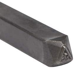 Made in USA - 3/16 Inch Character Size, 96 within a Triangle, Code Stamp - Steel - Benchmark Tooling