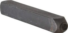 Made in USA - 3/16 Inch Character Size, 48 within a Circle, Code Stamp - Steel - Benchmark Tooling