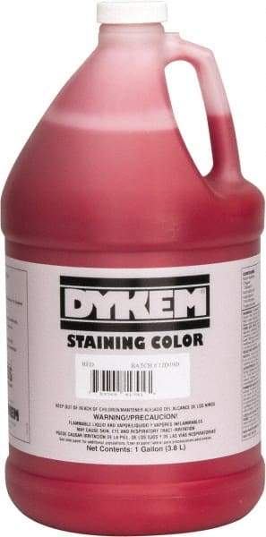 Dykem - 1 Gallon Red Staining Color - Bottle - Benchmark Tooling