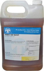 Master Fluid Solutions - Trim Tap Heavy, 1 Gal Bottle Tapping Fluid - Straight Oil, For Reaming, Threading - Benchmark Tooling