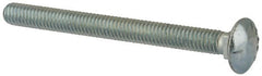 Value Collection - 5/16-18 UNC 3-1/2" Length Under Head, Standard Square Neck, Carriage Bolt - Grade 5 Steel, Zinc-Plated Finish - Benchmark Tooling