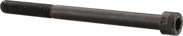 Value Collection - 5/8-18 UNF Hex Socket Drive, Socket Cap Screw - Alloy Steel, Black Oxide Finish, Partially Threaded, 6-1/2" Length Under Head - Benchmark Tooling