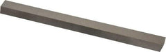 Interstate - M2 High Speed Steel Square Tool Bit Blank - 1/2" Wide x 1/2" High x 8" OAL, Ground - Exact Industrial Supply