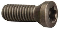 Cutting Tool Technologies - Torx Cap Screw for Indexable End Mills - M2.5x0.45 Thread, Industry Std M25T6S20, For Use with Inserts - Benchmark Tooling