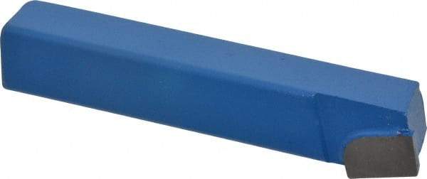 Interstate - 3/4 x 3/4" Shank, Lead Angle Turning Single Point Tool Bit - BL-12, Grade C6 - Exact Industrial Supply