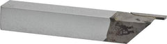 Accupro - 5/8 x 5/8" Shank, Cutoff & Grooving Single Point Tool Bit - LC-625080, Grade Micrograin - Exact Industrial Supply