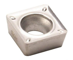 Kennametal - SCGT32.52 LD Grade K313 Carbide Turning Insert - Uncoated, 90° Square, 3/8" Inscr Circle, 5/32" Thick, 1/32" Corner Radius - Benchmark Tooling