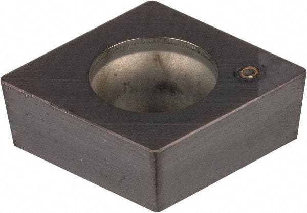 Kennametal - CCGW32.51 S0415M Grade KB5625 PCBN Turning Insert - TiAlN Finish, 80° Diamond, 3/8" Inscr Circle, 5/32" Thick, 1/64" Corner Radius - Benchmark Tooling