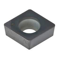 Kennametal - CCGW32.52 S0415M Grade KB5625 PCBN Turning Insert - TiAlN Finish, 80° Diamond, 3/8" Inscr Circle, 5/32" Thick, 1/32" Corner Radius - Benchmark Tooling