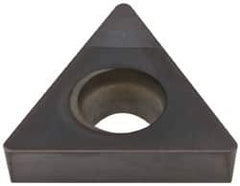 Kennametal - TCGW21.51 S0415M Grade KB5625 PCBN Turning Insert - TiAlN Finish, 60° Triangle, 1/4" Inscr Circle, 3/32" Thick, 1/64" Corner Radius - Benchmark Tooling