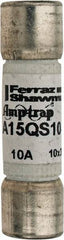 Ferraz Shawmut - 150 VAC/VDC, 10 Amp, Fast-Acting Semiconductor/High Speed Fuse - Clip Mount, 1-1/2" OAL, 100 at AC, 50 at DC kA Rating, 13/32" Diam - Benchmark Tooling