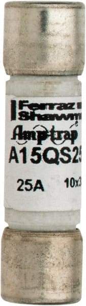 Ferraz Shawmut - 150 VAC/VDC, 25 Amp, Fast-Acting Semiconductor/High Speed Fuse - Clip Mount, 1-1/2" OAL, 100 at AC, 50 at DC kA Rating, 13/32" Diam - Benchmark Tooling