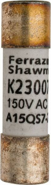 Ferraz Shawmut - 150 VAC/VDC, 7 Amp, Fast-Acting Semiconductor/High Speed Fuse - Clip Mount, 1-1/2" OAL, 100 at AC, 50 at DC kA Rating, 13/32" Diam - Benchmark Tooling