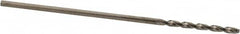 Guhring - #68 130° High Speed Steel Jobber Drill - Bright Finish, Right Hand Cut, Parabolic Flute, Straight Shank, 30mm OAL, Standard Point - Benchmark Tooling