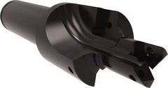 Allied Machine and Engineering - AND10050, MS 33649, SAE AS5202 Standard, 1/2-20" Thread, 5 Tube Dash Number, 60° Porting Angle, 0.517" Pilot Diam, 5/8" Shank Diam, Indexable Spade Blade Insert Porting Tool - 2 Porting Inserts, 3.512" Overall Length - Benchmark Tooling