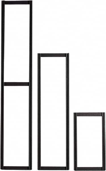 Quantum Storage - 24" Wide x 70" High, Small Parts Tip Out Stacking Bin Organizer - Polystyrene Frame - Benchmark Tooling