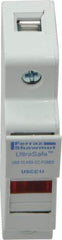 Ferraz Shawmut - 1 Pole, 600 VAC/VDC, 30 Amp, DIN Rail Mount Fuse Holder - Compatible with CC Class, 0.69 Inch Wide Fuse - Benchmark Tooling