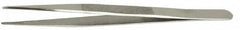 Value Collection - 6-13/32" OAL Diamond Tweezers - Medium Point - Benchmark Tooling