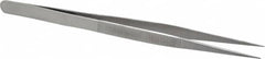 Value Collection - 6-13/32" OAL Diamond Tweezers - Fine Point - Benchmark Tooling