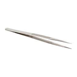 Value Collection - 6-5/16" OAL Diamond Tweezers - Fine Point - Benchmark Tooling