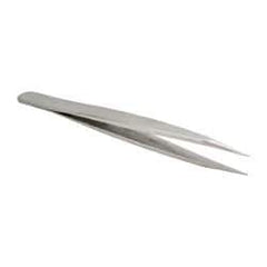 Value Collection - 4-3/4" OAL OO-SS Precision Tweezers - Very Strong, Heavy Tip & Shank - Benchmark Tooling