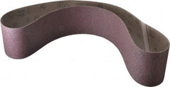 3M - 4" Wide x 54" OAL, 40 Grit, Aluminum Oxide Abrasive Belt - Aluminum Oxide, Coarse, Coated, X Weighted Cloth Backing, Series 341D - Benchmark Tooling